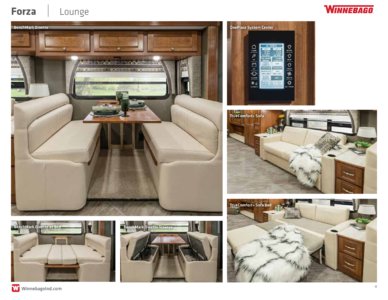 2018 Winnebago Forza Brochure page 4