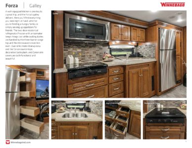 2018 Winnebago Forza Brochure page 5