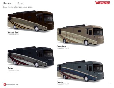 2018 Winnebago Forza Brochure page 9