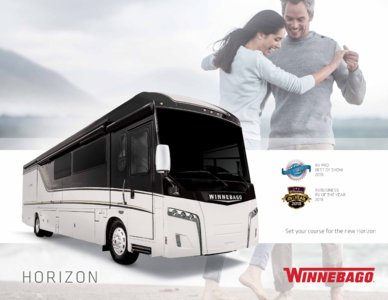 2018 Winnebago Horizon Brochure page 1