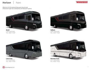 2018 Winnebago Horizon Brochure page 12