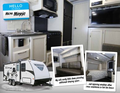 2018 Winnebago Minnie Brochure page 6