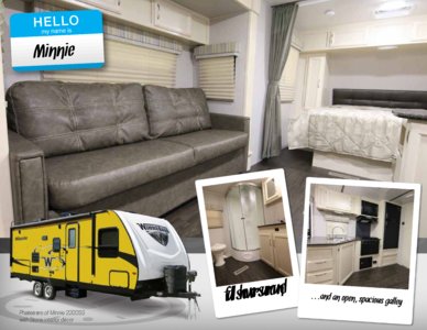 2018 Winnebago Minnie Brochure page 8