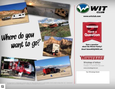 2018 Winnebago Minnie Brochure page 16