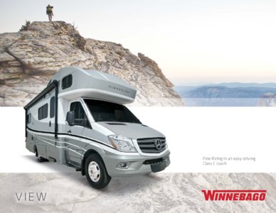 2018 Winnebago View Brochure page 1