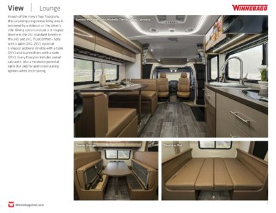 2018 Winnebago View Brochure page 3