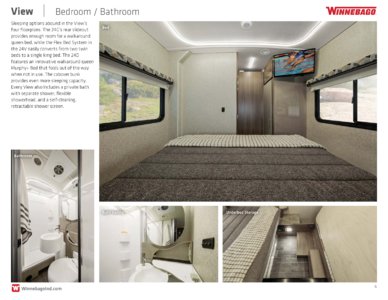 2018 Winnebago View Brochure page 6