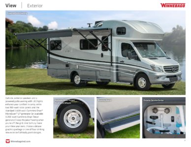 2018 Winnebago View Brochure page 8