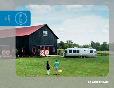 2019 Airstream Classic Travel Trailer Brochure page 1