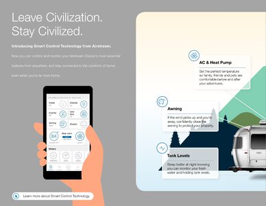 2019 Airstream Classic Travel Trailer Brochure page 8