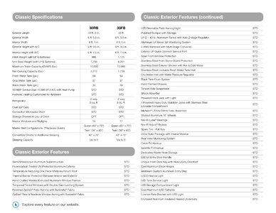 2019 Airstream Classic Travel Trailer Brochure page 18