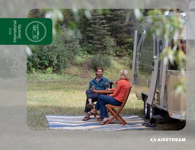 2019 Airstream International Serenity Travel Trailer Brochure page 1