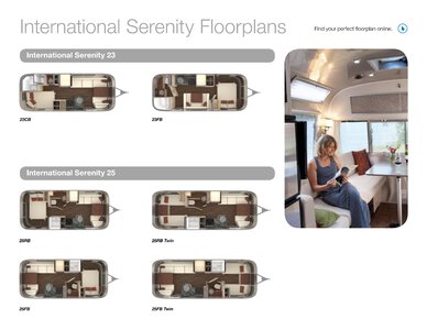 2019 Airstream International Serenity Travel Trailer Brochure page 10