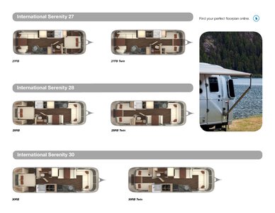 2019 Airstream International Serenity Travel Trailer Brochure page 11