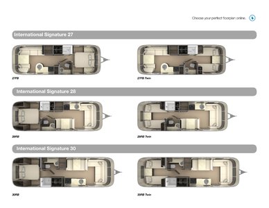 2019 Airstream International Signature Travel Trailers Brochure page 11