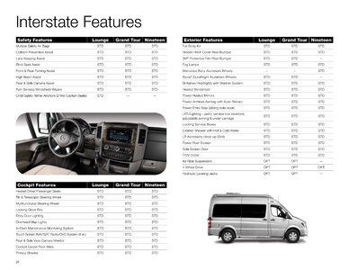 2019 Airstream Interstate Lounge EXT Touring Coach Brochure page 26
