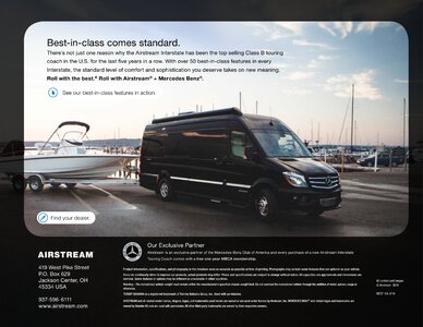 2019 Airstream Interstate Lounge EXT Touring Coach Brochure page 40