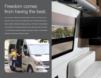 2019 Airstream Interstate Nineteen Interstate Touring Coach Brochure page 6