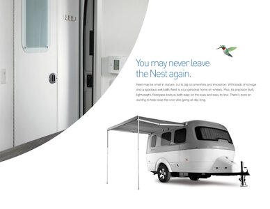 2019 Airstream Nest Travel Trailer Brochure page 9