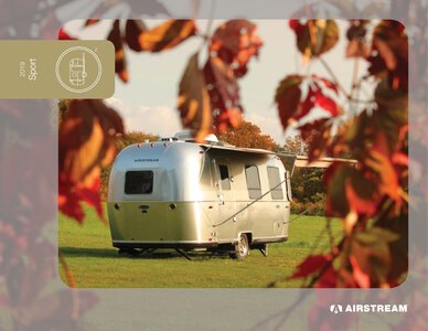 2019 Airstream Sport Travel Trailer Brochure page 1