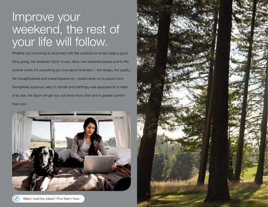 2019 Airstream Sport Travel Trailer Brochure page 4