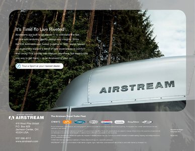 2019 Airstream Sport Travel Trailer Brochure page 16