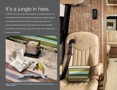 2019 Airstream Tommy Bahama Interstate Touring Coach Brochure page 8