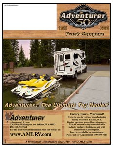 2019 ALP Adventurer Truck Campers Brochure page 12