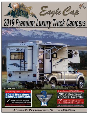 2019 Alp Eagle Cap Truck Camper Brochure