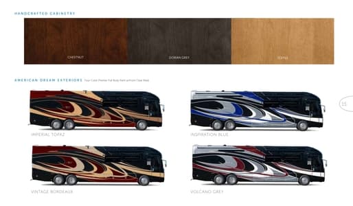 2019 American Coach Full Line Brochure page 15