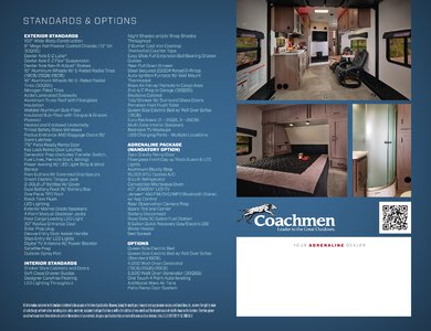 2019 Coachmen Adrenaline Brochure page 2