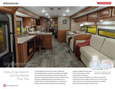 2019 Coachmen Adventurer Brochure page 2