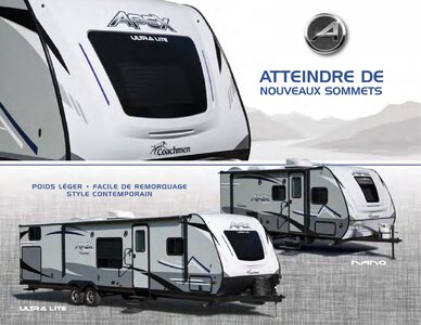 2019 Coachmen Apex French Brochure page 1