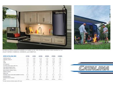 2019 Coachmen Catalina Legacy Edition Brochure page 19