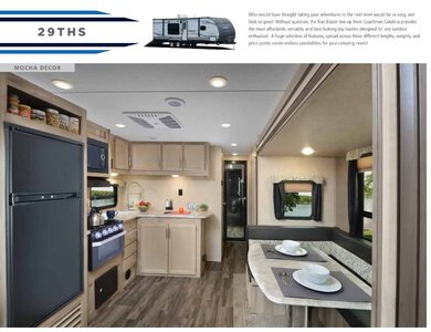 2019 Coachmen Catalina Trailblazer Brochure page 2