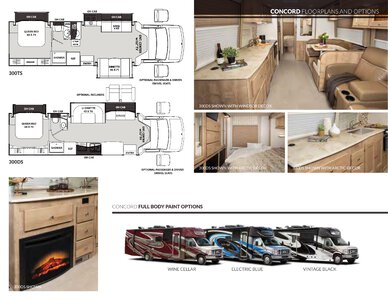 2019 Coachmen Concord Brochure page 3