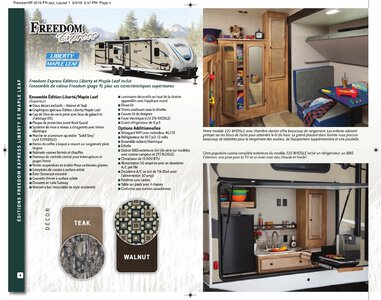 2019 Coachmen Freedom Express French Brochure page 4