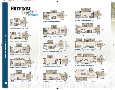 2019 Coachmen Freedom Express French Brochure page 8