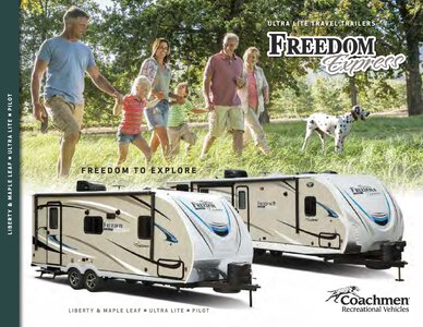 2019 Coachmen Freedom Express Brochure page 1