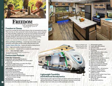 2019 Coachmen Freedom Express Brochure page 2