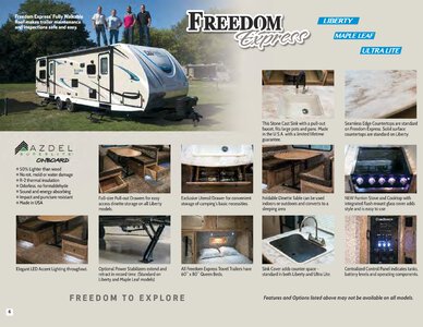 2019 Coachmen Freedom Express Brochure page 6