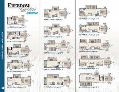 2019 Coachmen Freedom Express Brochure page 8