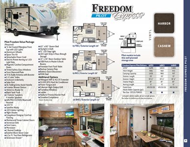 2019 Coachmen Freedom Express Brochure page 11