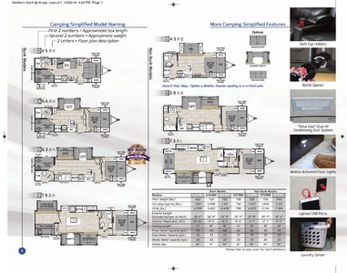 2019 Coachmen Northern Spirit Brochure page 6