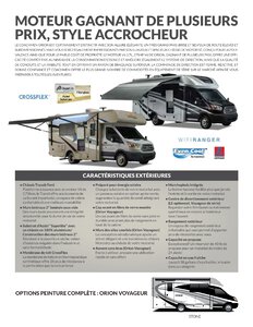 2019 Coachmen Orion French Brochure page 2