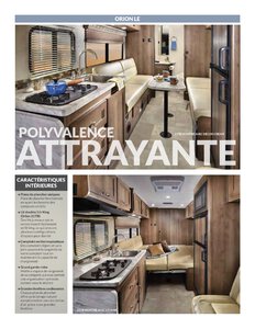 2019 Coachmen Orion French Brochure page 3