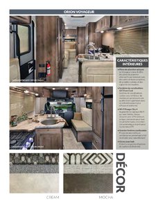 2019 Coachmen Orion French Brochure page 4