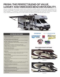 2019 Coachmen Prism Brochure page 2