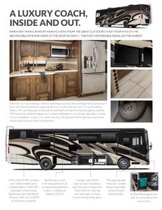 2019 Coachmen Sportscoach Brochure page 3