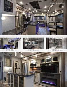 2019 Crossroads RV Hampton Brochure page 2